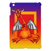 Funny Cartoon Dragon iPad Mini Case