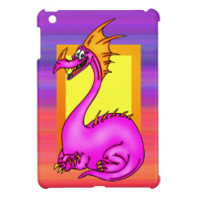 Funny Cartoon Dragon iPad Mini Case