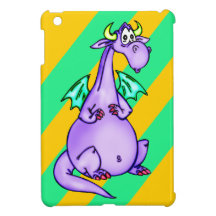 Funny Cartoon Dragon iPad Mini Case