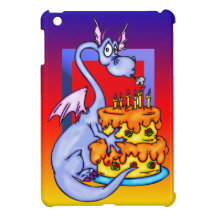 Funny Cartoon Dragon iPad Mini Case