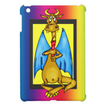 Funny Cartoon Dragon iPad Mini Case
