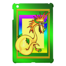 Funny Cartoon Dragon iPad Mini Case