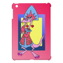 Funny Cartoon Dragon iPad Mini Case