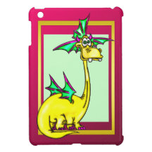 Funny Cartoon Dragon iPad Mini Case