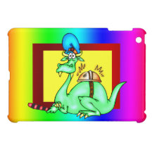 Funny Cartoon Dragon iPad Mini Case