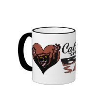 Funny Cat BBQ Coffee Mugs
