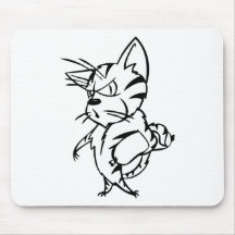 Funny Cat Mouse Pad