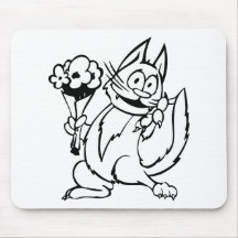 Funny Cat Mouse Pads