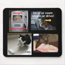 Funny Cat Mousepad.