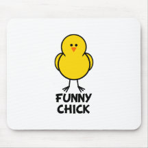 Funny Chick Mousemats