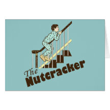 Funny Christmas Nutcracker Greeting Cards