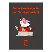 Funny Christmas Party Invitation