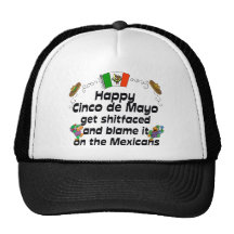 Funny  Cinco de Mayo Mesh Hats