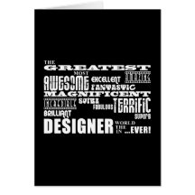Funny Cool Designers Birthdays : Greatest Designer Greeting Cards