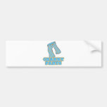 Funny Cranky Pants Design Bumper Sticker