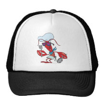 funny cute lobster cook chef hats