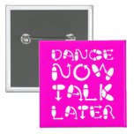 Funny dance pinback buttons