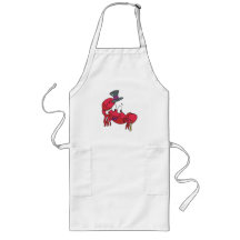 funny dancing crab aprons