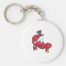 funny dancing crab key chains