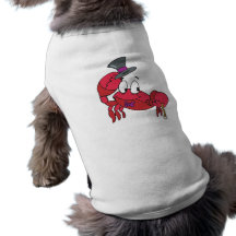 funny dancing crab pet clothing