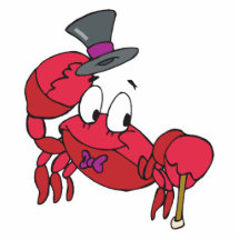 funny dancing crab photo sculptures
