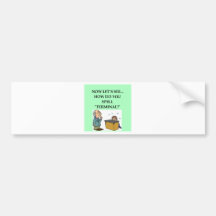 funny doctor joke bumper sticker