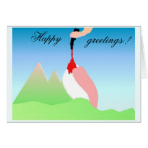 Funny Dolomites Greeting Card