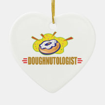 Funny Doughnut Christmas Ornaments