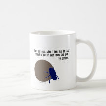 Funny Dung Beetle Mug