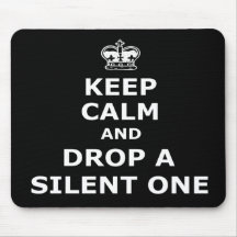 Funny fart mouse pads