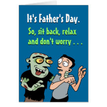 Funny Father's Day Cards: Relax