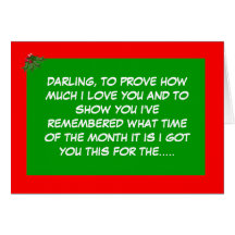 Funny festive period greeting cards