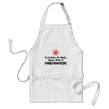 Funny Firefighter Apron