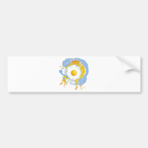 Funny_Fried_Egg Bumper Sticker