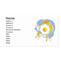 Funny_Fried_Egg Business Card
