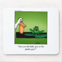 Funny Frog Cartoon Art Gifts! Mouse Mat