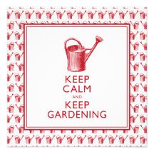 Funny Gardener's Birthday or Retirement Party Personalized Announcement