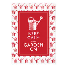 Funny Gardener's Garden Party Invitations