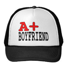 Funny Gifts for Boyfriends : A+ Boyfriend Mesh Hat