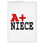 Funny Gifts for Nieces : A+ Niece Cards