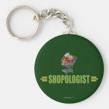 Funny Grocery Shopping Keychain