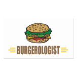Funny Hamburger Business Card