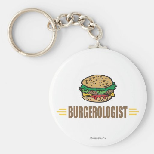 Funny Hamburger Key Chain