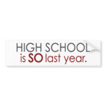 Graduation Bumper Stickers