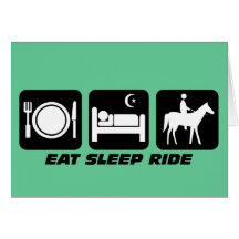 Funny horse greeting cards