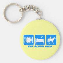 Funny horse keychain