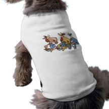 funny horse racing cartoon pet t-shirt