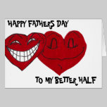 FUNNY HUSBAND FATHERS DAY card cards