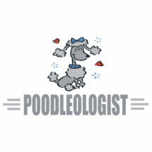 Funny I Love Poodles Photo Cutout