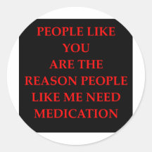 funny joke for you stickers
